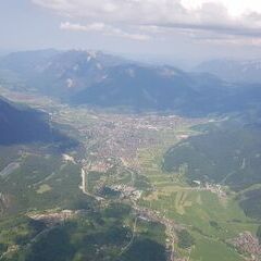 Verortung via Georeferenzierung der Kamera: Aufgenommen in der Nähe von Garmisch-Partenkirchen, Deutschland in 2400 Meter
